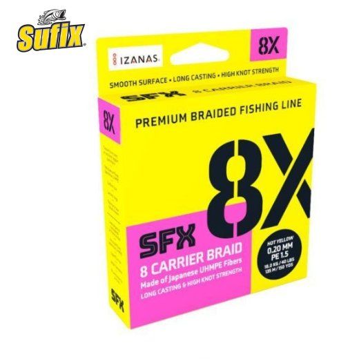 Trenzado Sufix SFX 8X