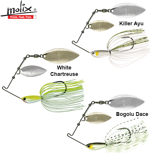 Spinnerbait Molix Water Slash 14 Gramos Double Willow