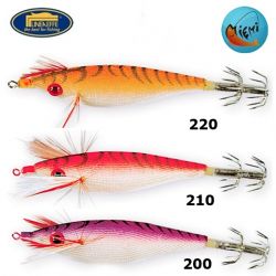 Major Craft Egizo Bait Feather Rattlin 3.5 Squid Jig Multicolor