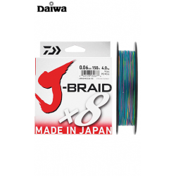 Trenzado Daiwa J-Braid X8 Multicolor